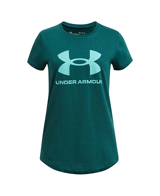 Under Armour Big Girls Sportstyle Graphic Short Sleeve T-shirt