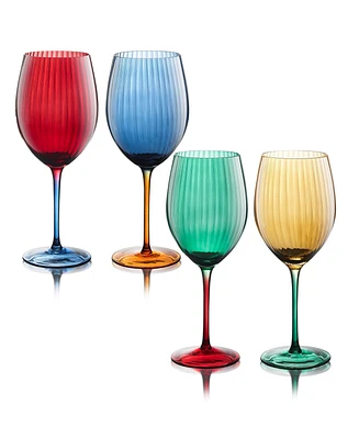 Qualia Glass Festive Ap Wine Glasses, Set of 4