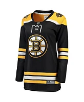 Women's Fanatics Black Boston Bruins Breakaway Home Jersey