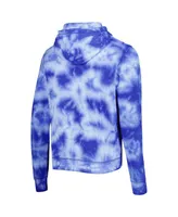 Men's New Era Royal Los Angeles Rams Team Tie-Dye Pullover Hoodie