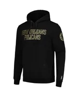 Men's Pro Standard New Orleans Pelicans Black & Gold Pullover Hoodie