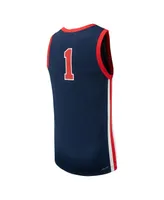 Nike Men's #1Ole Miss Rebels Replica Basketball Jersey