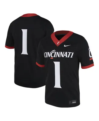 Men's Nike #1 Cincinnati Bearcats Untouchable Football Jersey