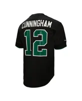 Men's Mitchell & Ness Randall Cunningham Black Philadelphia Eagles Retired Player Name Number Mesh Top