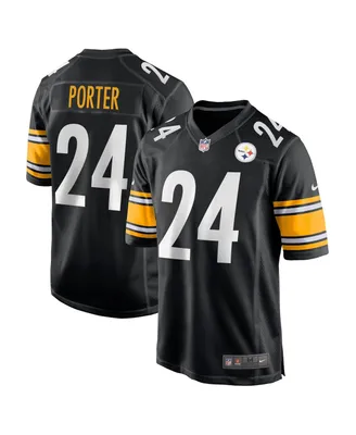 Men's Nike Joey Porter Jr. Black Pittsburgh Steelers 2023 Nfl Draft Pick Game Jersey