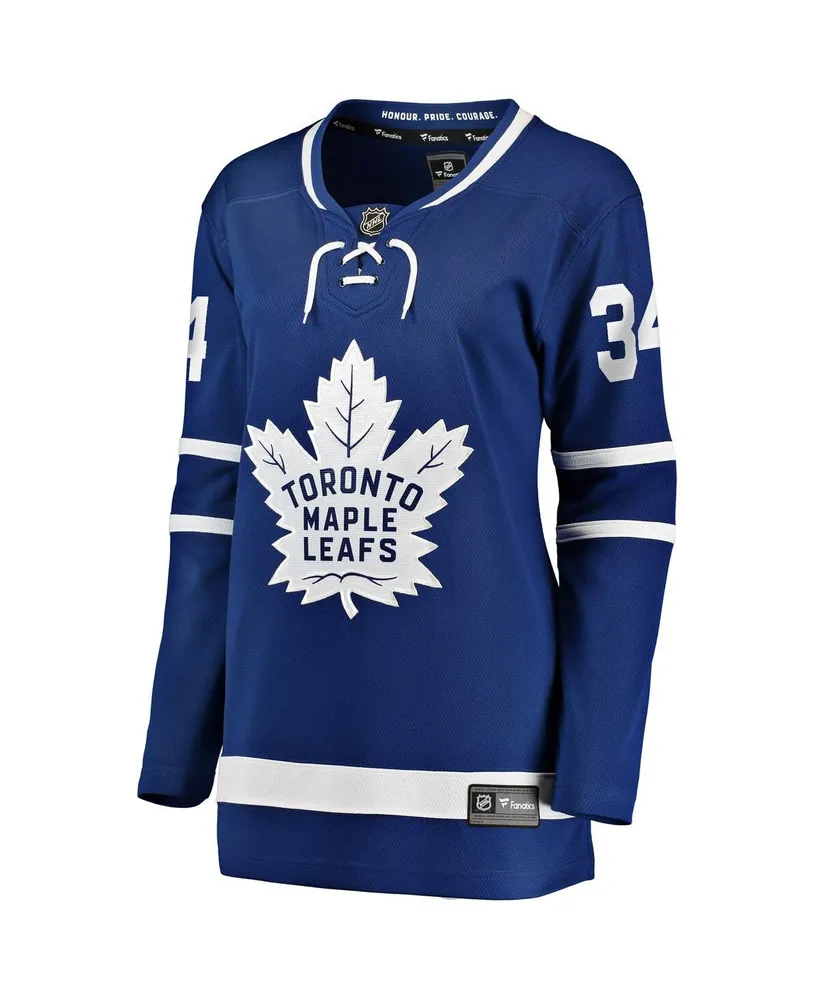 Women's Fanatics Auston Matthews Royal Home Breakaway Player Jersey