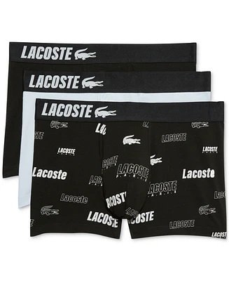 Lacoste Men's Trunk Underwear, Pack of 3