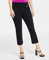 I.n.c. International Concepts Petite Mid-Rise Straight-Leg Capri Pants, Created for Macy's