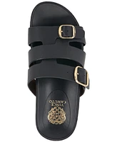 Vince Camuto Freoda Double Buckle Platform Slide Sandals