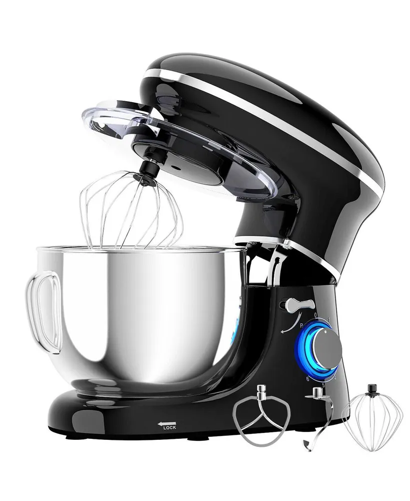 Sugift 6.3 Qt 6 Speed 660W Tilt-Head Food Stand Mixer