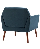 Convenience Concepts 30" Polyester Andy Mid Century Modern Accent Lounge Armchair