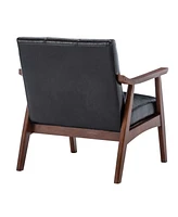 Convenience Concepts 27.5" Faux Leather Natalie Accent Chair