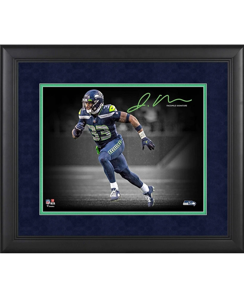 Jamal Adams Seattle Seahawks Facsimile Signature Framed 11" x 14" Spotlight Photograph