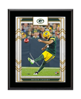 Mason Crosby Green Bay Packers 10.5" x 13" Player Sublimated Plaque