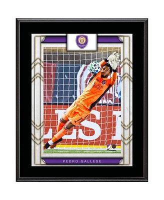 Pedro Gallese Orlando City Sc 10.5" x 13" Sublimated Player Plaque