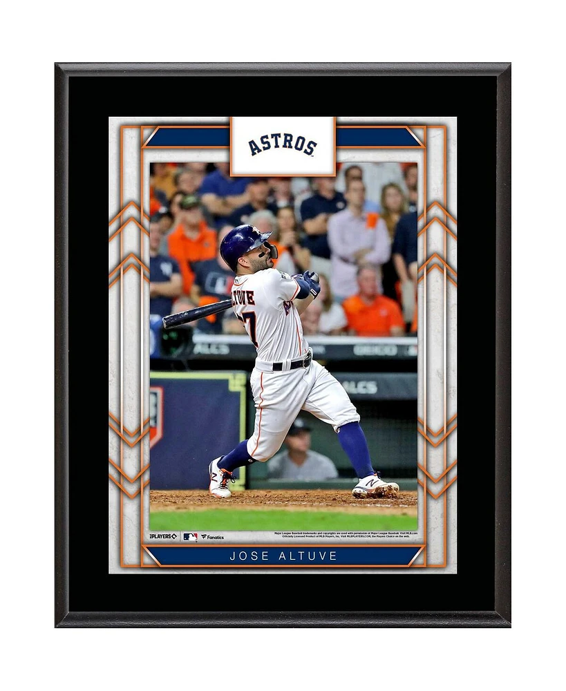 Jose Altuve Houston Astros 10.5'' x 13'' Sublimated Player Name Plaque