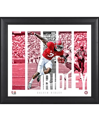 Calvin Ridley Alabama Crimson Tide Framed 15'' x 17'' Player Panel Collage