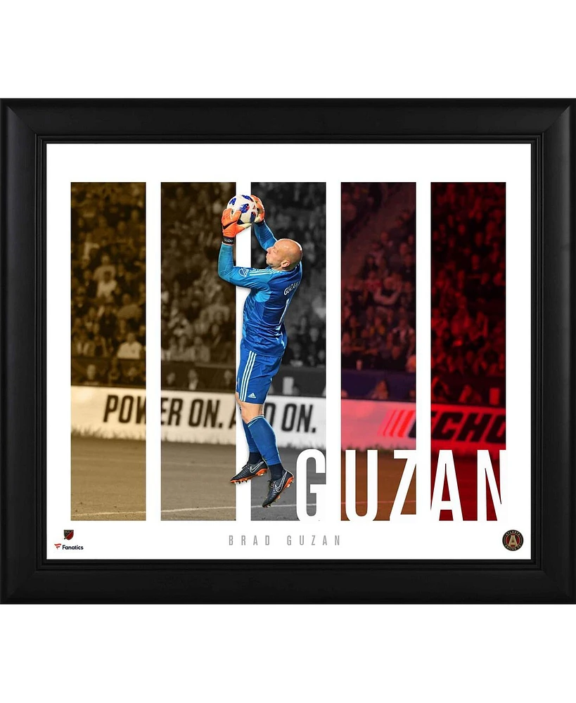 Brad Guzan Atlanta United Fc Framed 15'' x 17'' Player Panel Collage