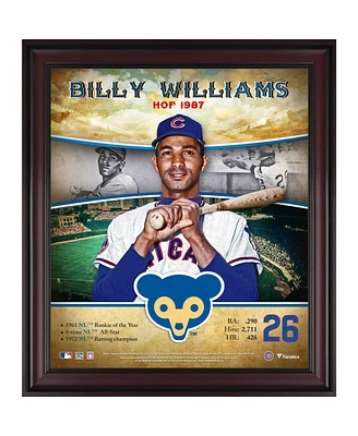 Billy Williams Chicago Cubs Framed 15" x 17" Hall of Fame Career Profile