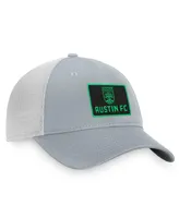 Men's Fanatics Gray Austin Fc Logo Adjustable Hat