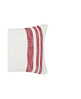 Morgan Ruby Woven Throw Pillow