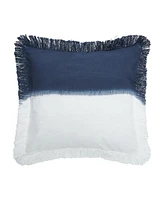 carol & frank Aster Indigo Throw Pillow