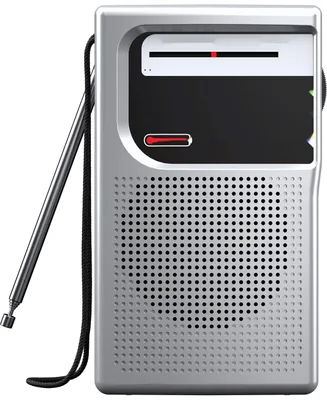 PowerBear Portable Radio: Am/Fm, Long Range, Battery Operated