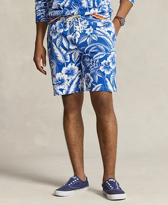 Polo Ralph Lauren Men's 8.5-Inch Tropical Floral Spa Terry Shorts