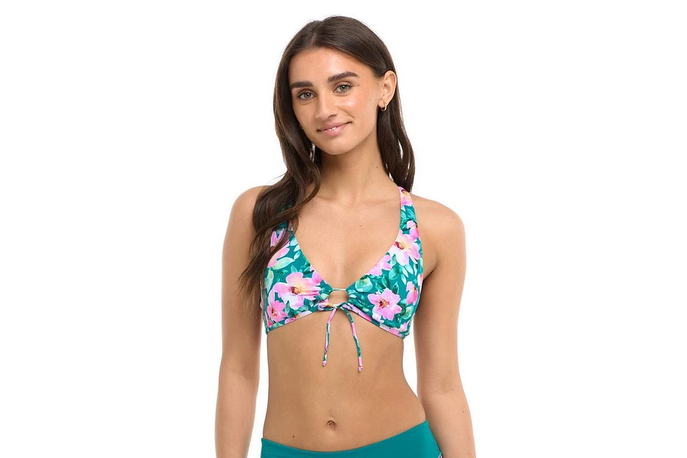 Eidon Tropical Paradise Priscilla Halter Top