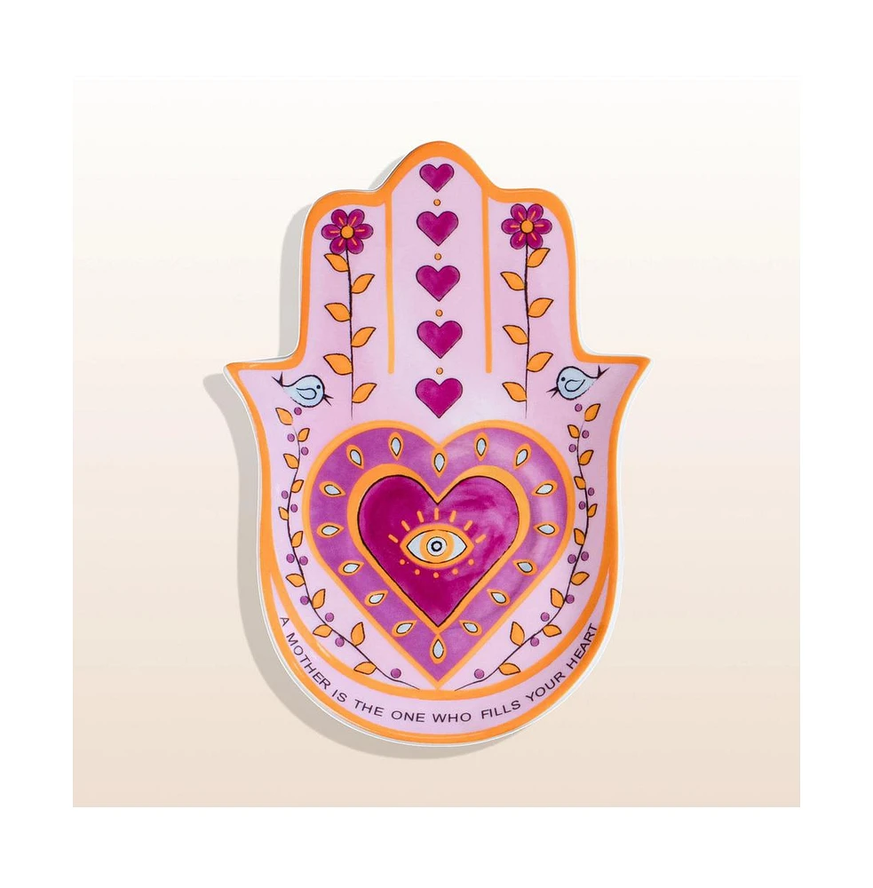 Cheerful Spirit - Hamsa Plate