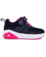 Nautica Toddler and Little Girls Towhee Buoy Light Up Lace Up Sneakers