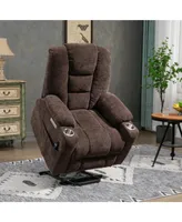 Simplie Fun Massage Recliner Chair with Heat and USB_ports