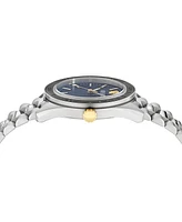 Versace Men's Swiss Stainless Steel Bracelet Watch 42mm