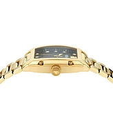 Versace Women's Swiss Gold Ion-Plated Stainless Steel Bracelet Watch 45x36mm