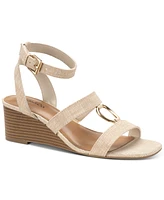 Style & Co Women's Lourizzaa Ankle-Strap Wedge Sandals, Created for Macy's