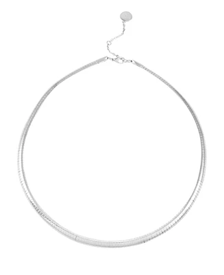 Vince Camuto Silver-Tone Snake Chain Necklace, 18"