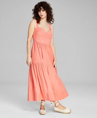 And Now This Women's Sweetheart-Neck Maxi Dress, Created for Macy's