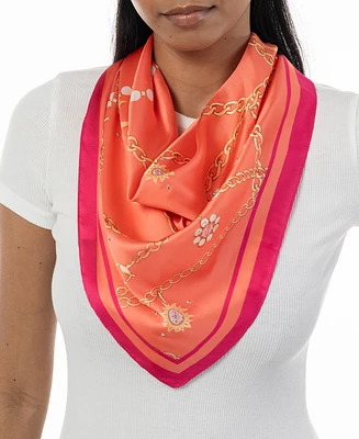 Giani Bernini Women's Embellished Printed Square Scarf