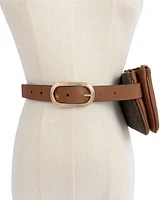 Michael Kors Women's Reversible Leather Belt Bag