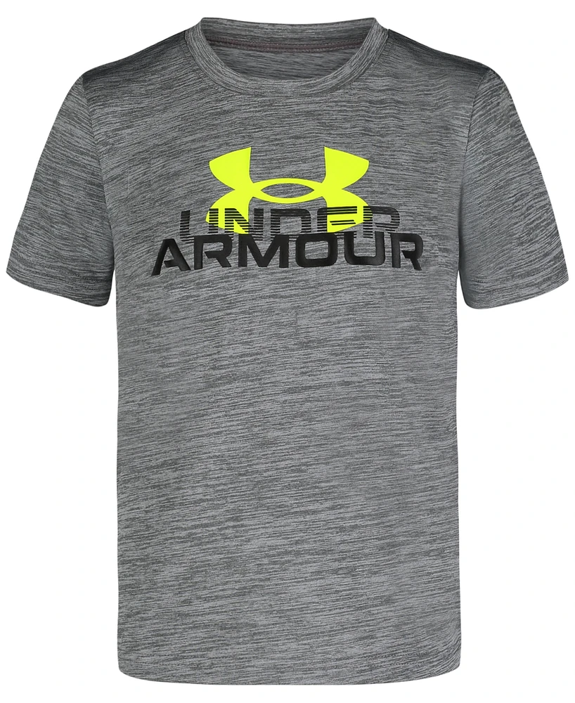 Under Armour Little Boys Fade Wordmark Logo Graphic Short-Sleeve T-Shirt