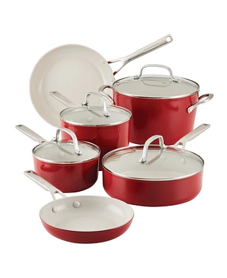 KitchenAid Hard Anodized Ceramic Nonstick 10 Piece Set