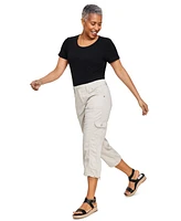 Style & Co Women's Cargo Capri Pants, Created for Macy's