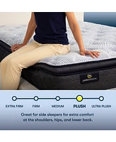 Serta Perfect Sleeper Blue Lagoon Night 14" Plush Pillow Top Mattress-Twin