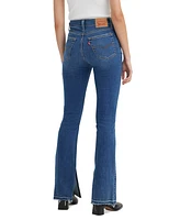 Levi's Women's 725 High-Rise Side Slit Bootcut Jeans