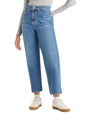 Levi's Women's High-Rise Wide-Leg Ripped Jeans