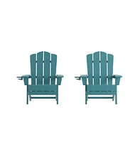 Nassau Adirondack Chair With Cup Holder