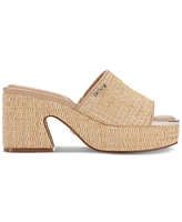 Dkny Women's Desirae Slip-On Espadrille Platform Sandals