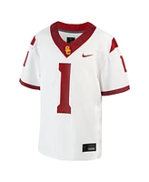 Youth Nike #1 White Usc Trojans 1st Armored Division Old Ironsides Untouchable Football Jersey