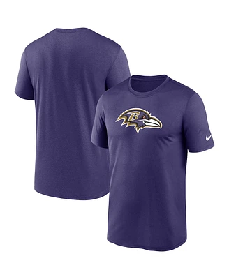 Men's Nike Purple Baltimore Ravens Legend Logo Performance T-shirt