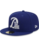 Men's New Era Royal Los Angeles Dodgers Duo Logo 59FIFTY Fitted Hat